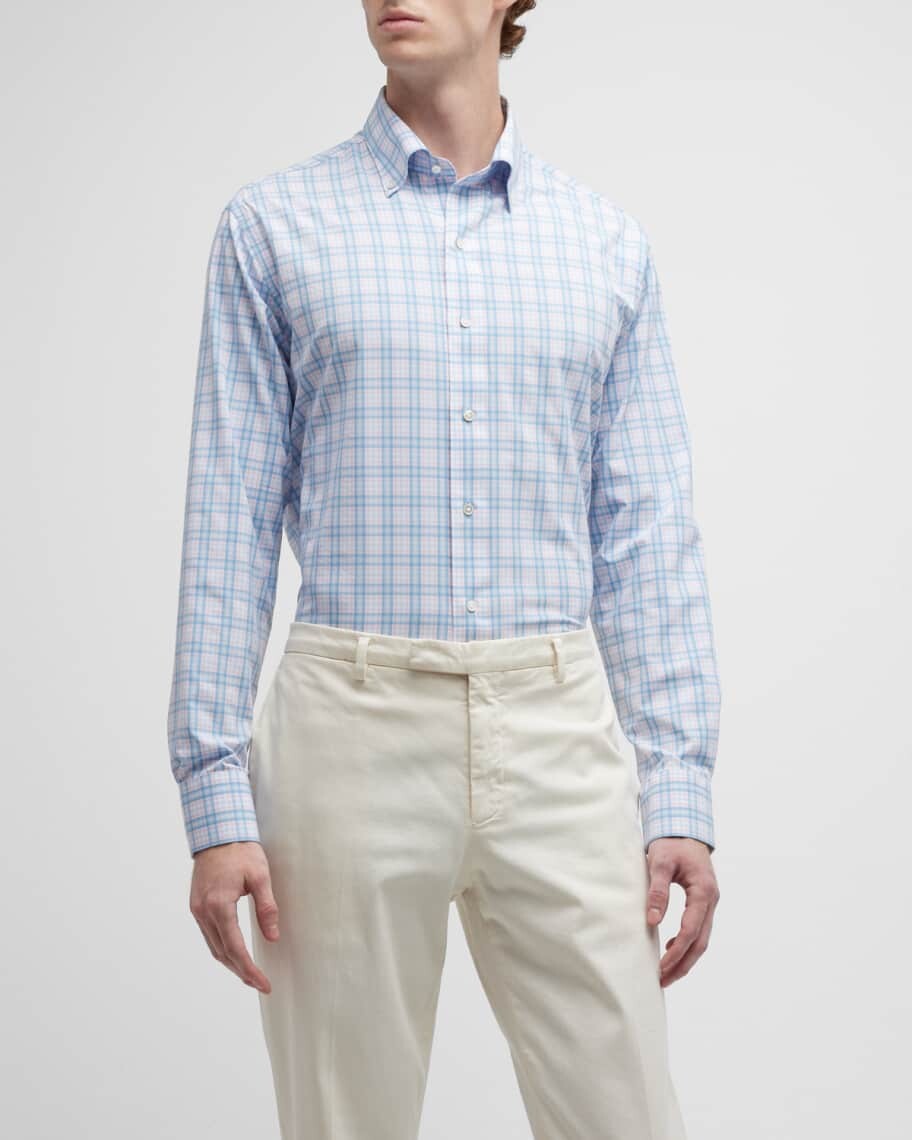 

Мужская спортивная рубашка из поплина Bakers Performance Peter Millar