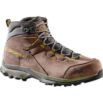 Кожаные походные ботинки TX Hike Mid GTX мужские La Sportiva, цвет Taupe/Moss фото