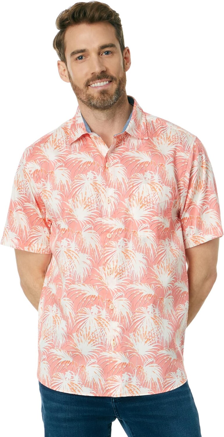 

Рубашка Tortola Frond Works Tommy Bahama, цвет Shellrossa