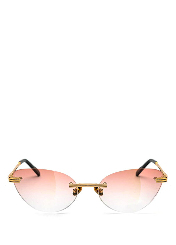 Женские солнцезащитные очки kayt gatta золотого цвета Bust Out