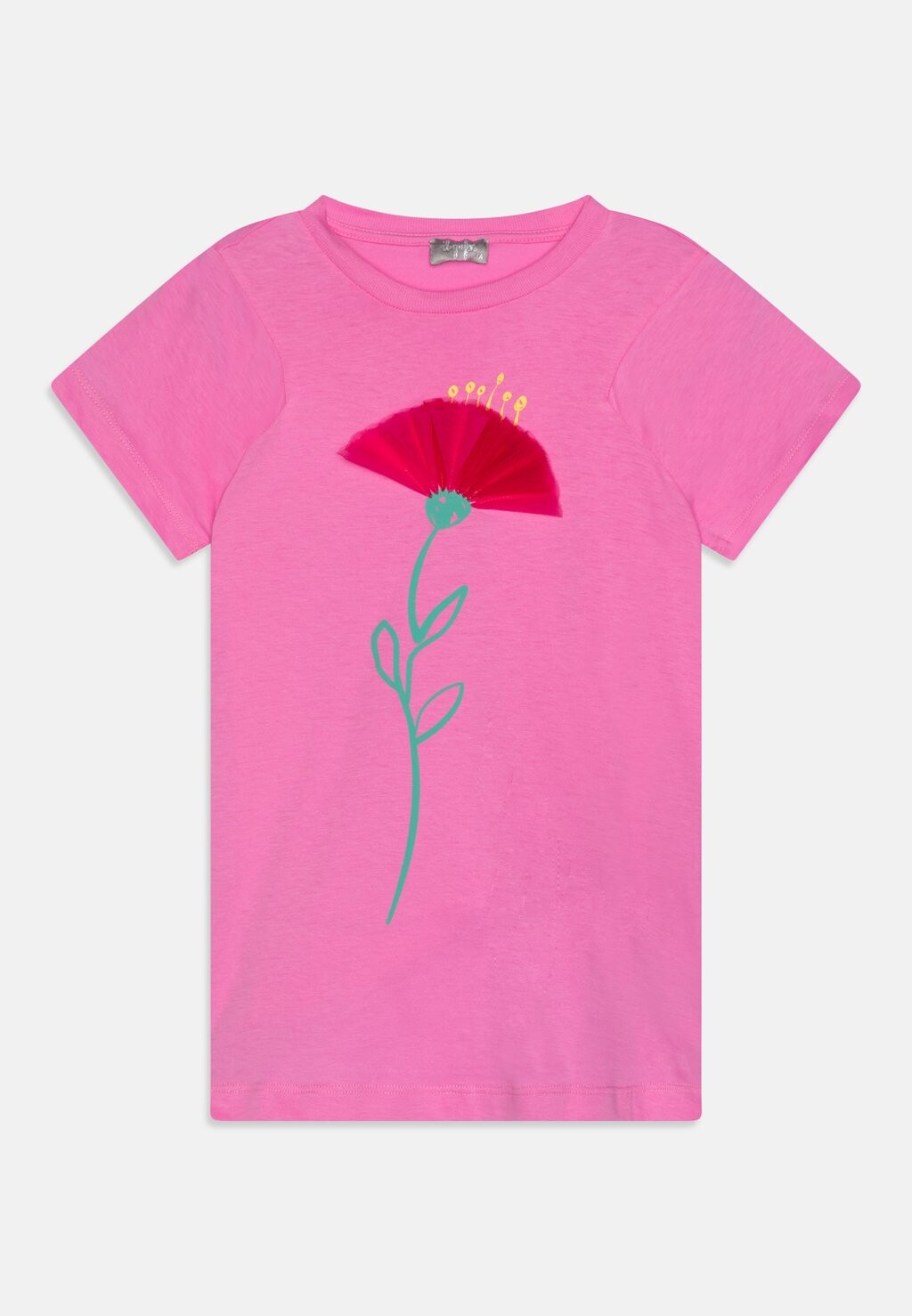

Платье из джерси DRESS FLOWER APPLIQUE Il Gufo, цвет rosehip pink/fuchsia