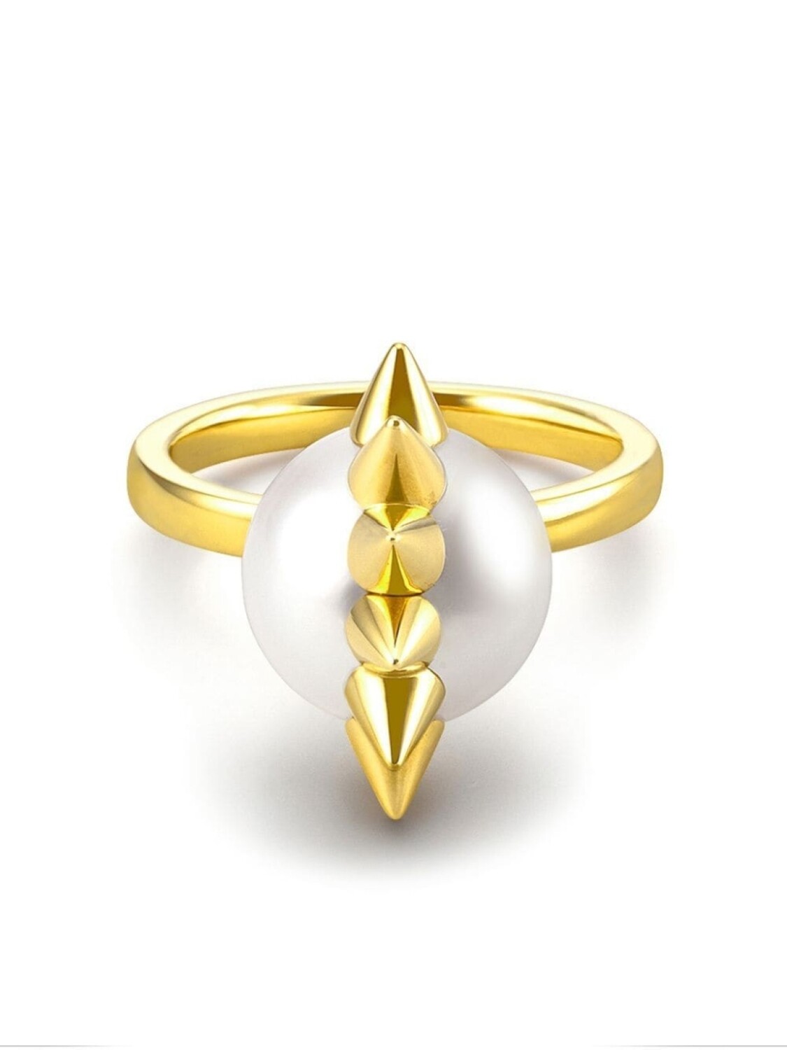 

Кольцо Collection Line Danger Spike из желтого золота с жемчугом TASAKI, золотой