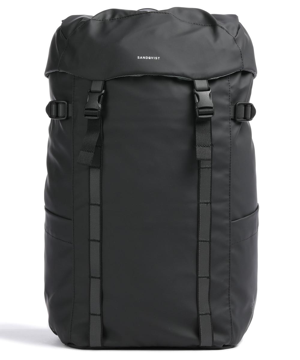 Рюкзак Stream Jonatan 15 дюймов из переработанного полиэстера Sandqvist, черный рюкзак sandqvist jonatan black