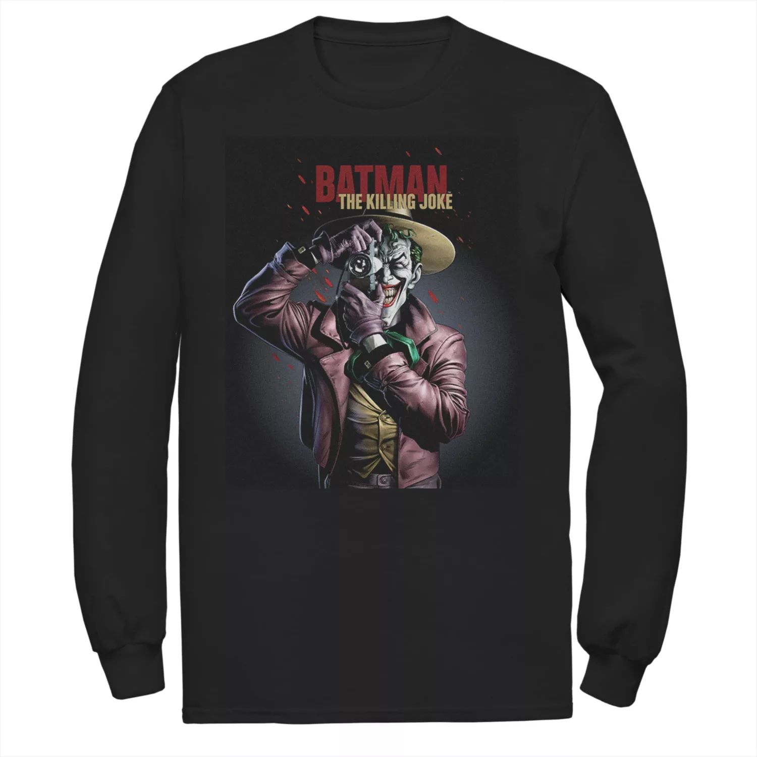 Мужская футболка с плакатом DC Comics Batman The Killing Joke Joker мужская футболка dc comics batman the killing joke tee