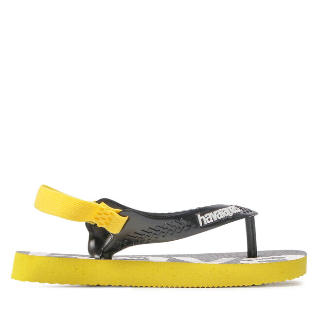 

Сандалии Havaianas Baby Logomania 41457952197 Citrus Yellow, черный