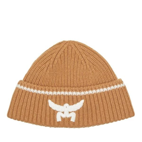 

Бейсболка mcm col wool/cashmere beanie Mcm, коричневый