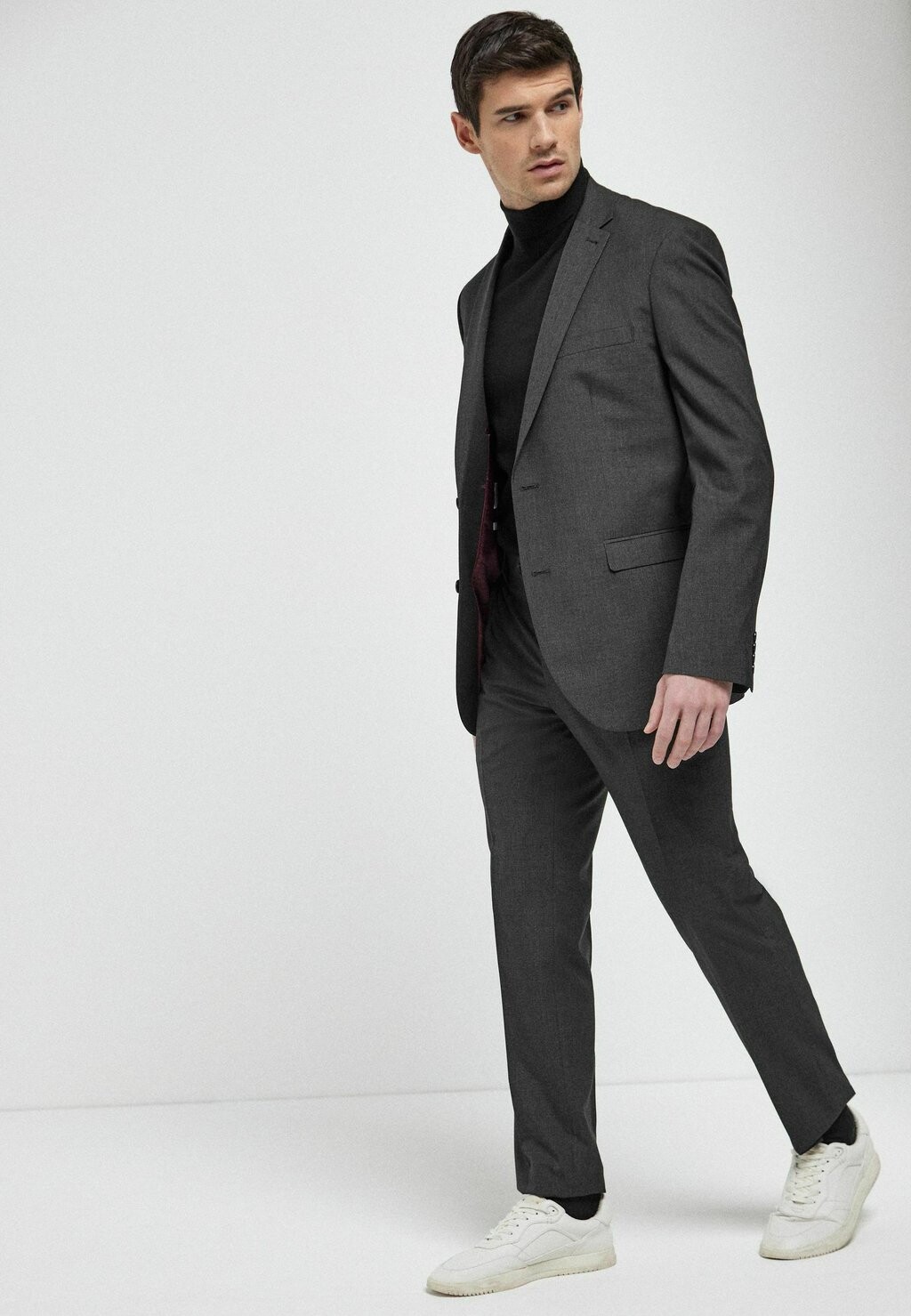 

Пиджак MIX TEXTURED TAILORED FIT Next, цвет charcoal grey