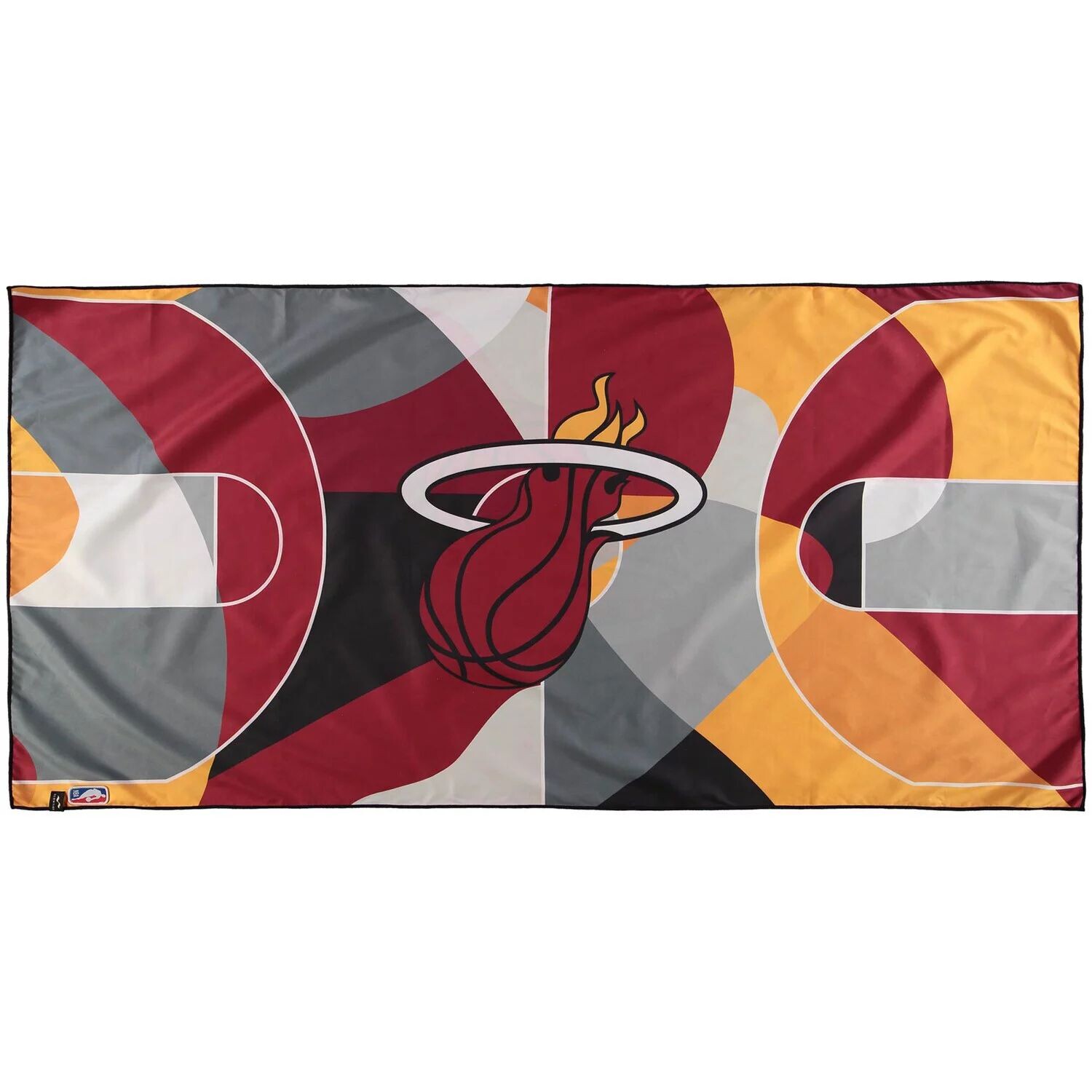 

Быстросохнущее пляжное полотенце с камуфляжным принтом Miami Heat, 30 x 60 дюймов