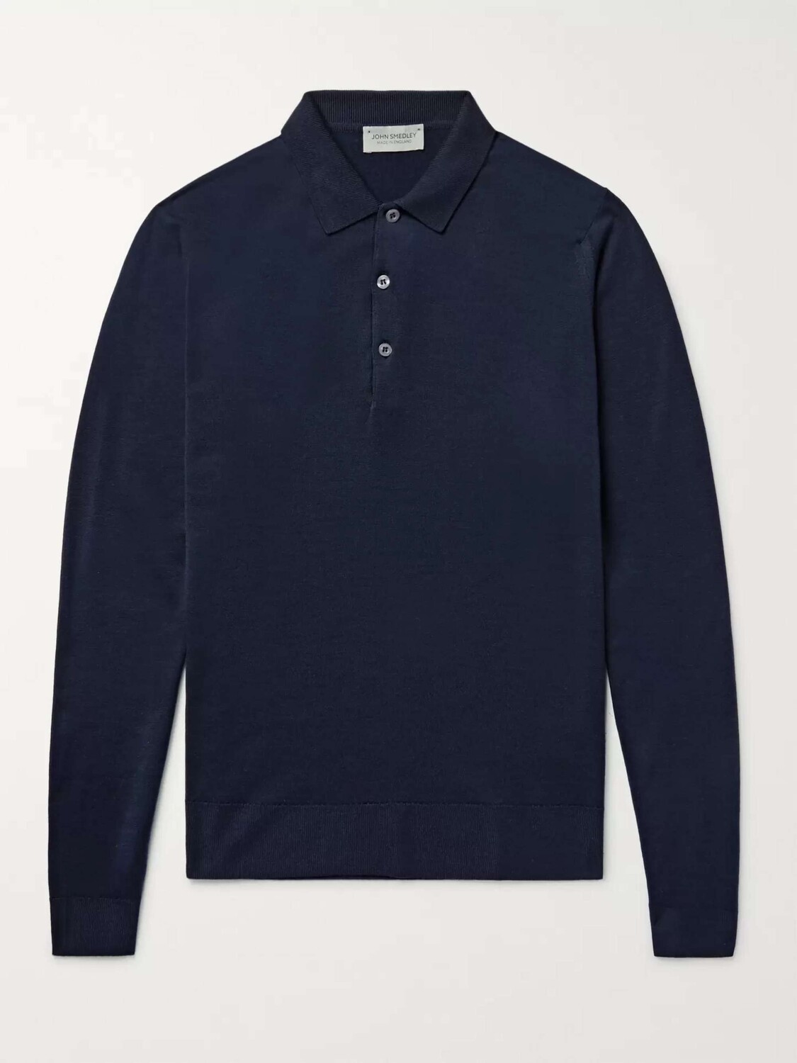 

Рубашка-поло Belper Slim-Fit из шерсти мериноса JOHN SMEDLEY, синий
