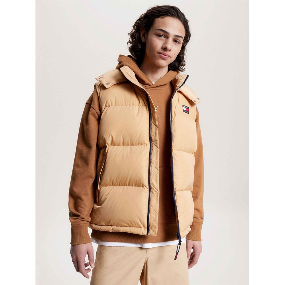

Жилет Tommy Jeans Alaska, бежевый