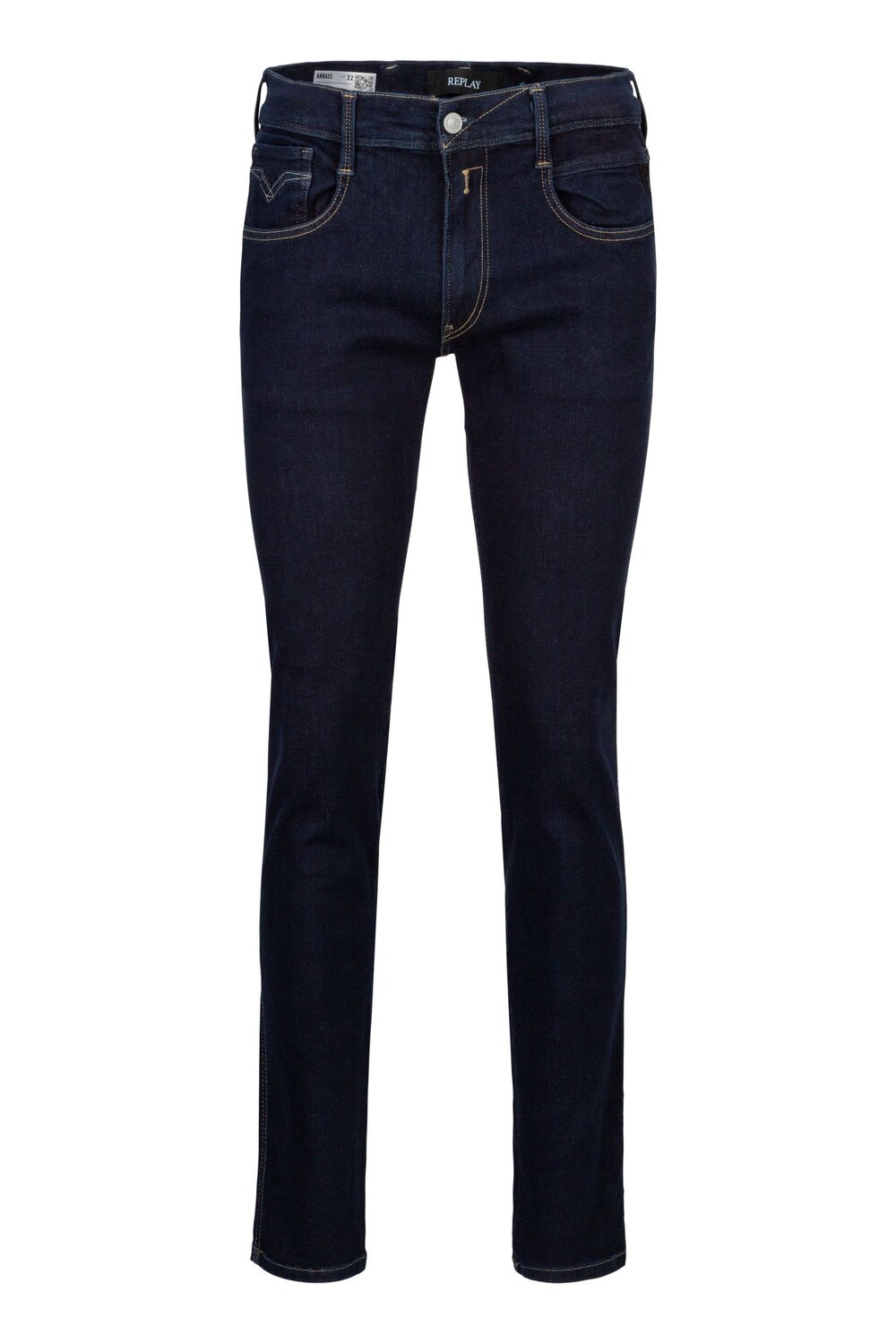 

Тканевые брюки Replay Slim fit Jeans 11.5 Oz Hyperflex Stretch Denim, синий