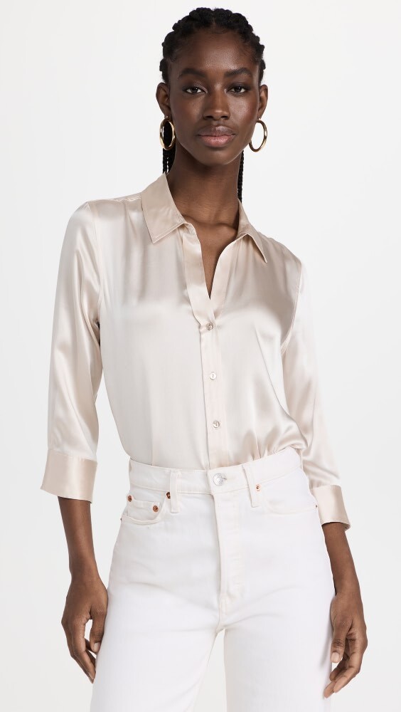 

Блуза L'AGENCE Dani 3/4 Sleeve