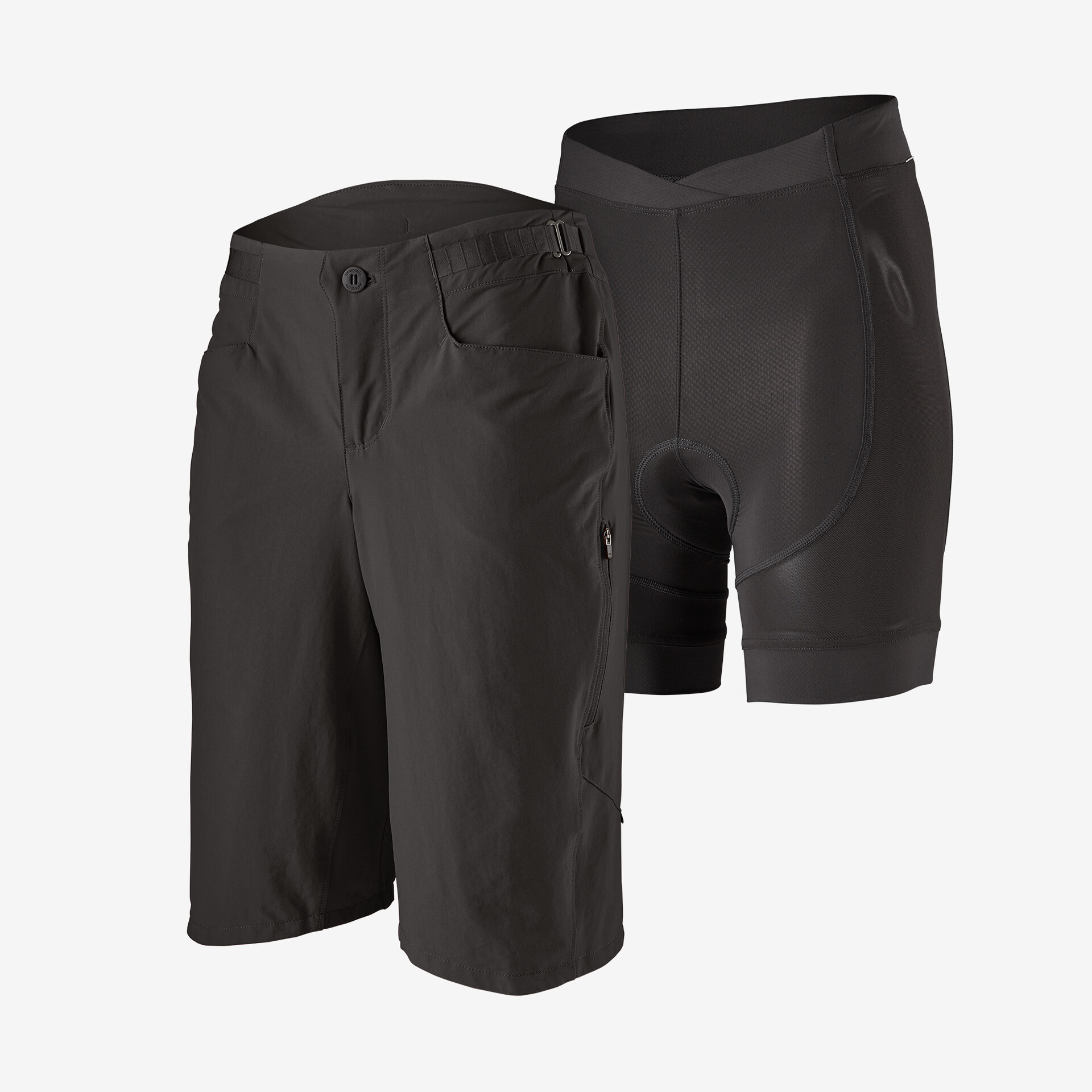 Женские велосипедные шорты для грязи, 12 дюймов Patagonia, черный шорты велосипедные мужские светоотражающие дышащие свободные штаны для горных велосипедов короткие брюки для мотокросса
