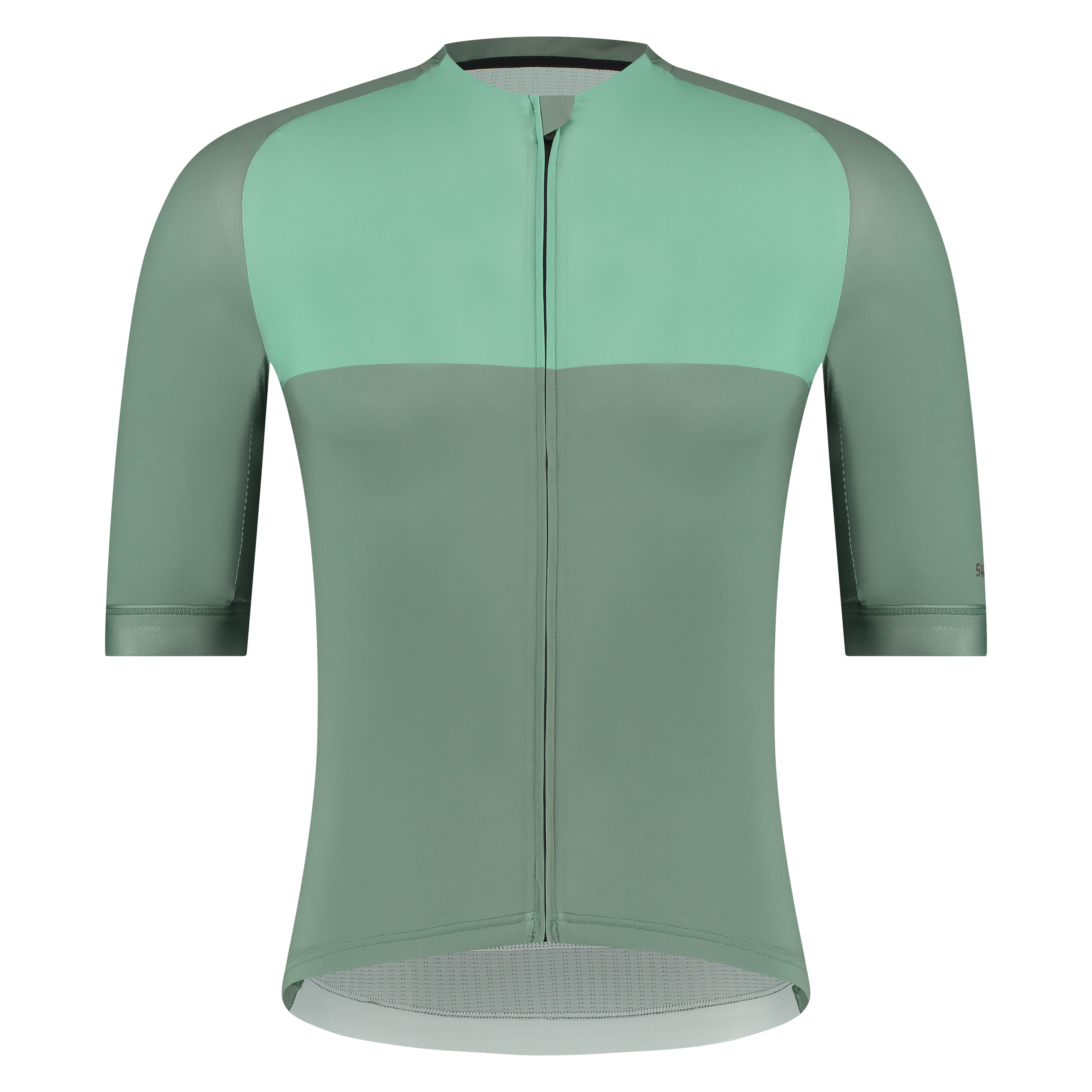 Рубашка SHIMANO Short Sleeve Jersey VELOCE, зеленый топ nike sportswear ribbed jersey short sleeve светло зеленый