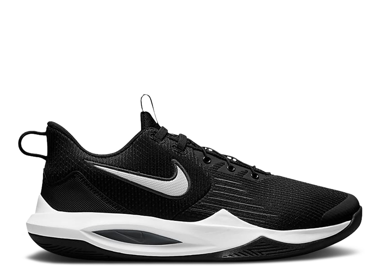 Кроссовки Nike Precision 5 Flyease 'Black White', черный цена и фото