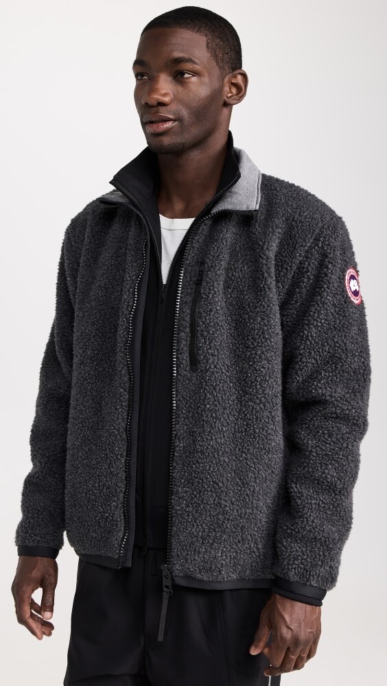 

Куртка Canada Goose Kelowna Fleece, серый