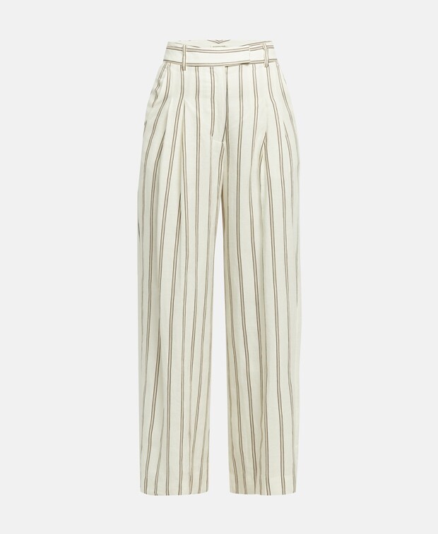 

Льняные брюки By Malene Birger, цвет Oatmeal