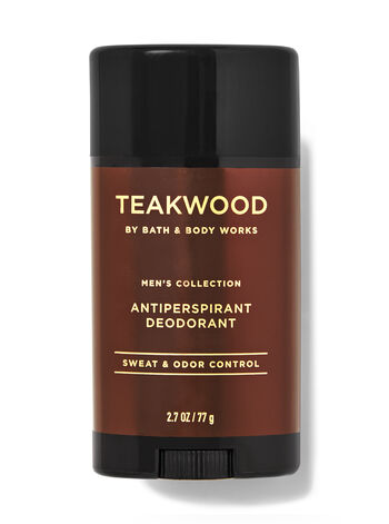 Дезодорант-антиперспирант Teakwood, 2.7 oz / 77 g, Bath and Body Works