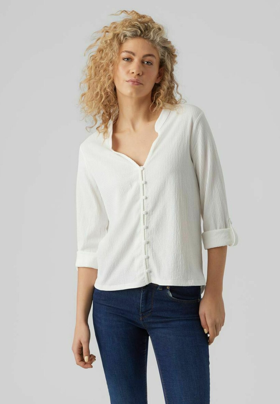 

Рубашка Vero Moda свободной посадки, белый