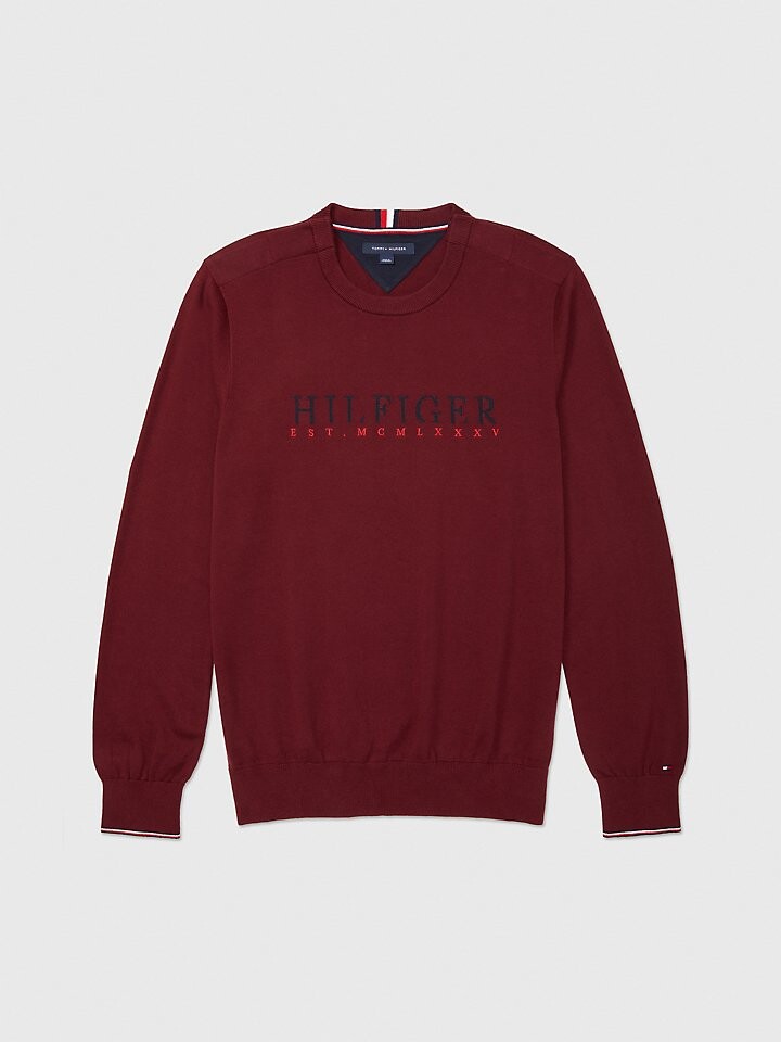 

Свитер с круглым вырезом Hilfiger Tommy Adaptive