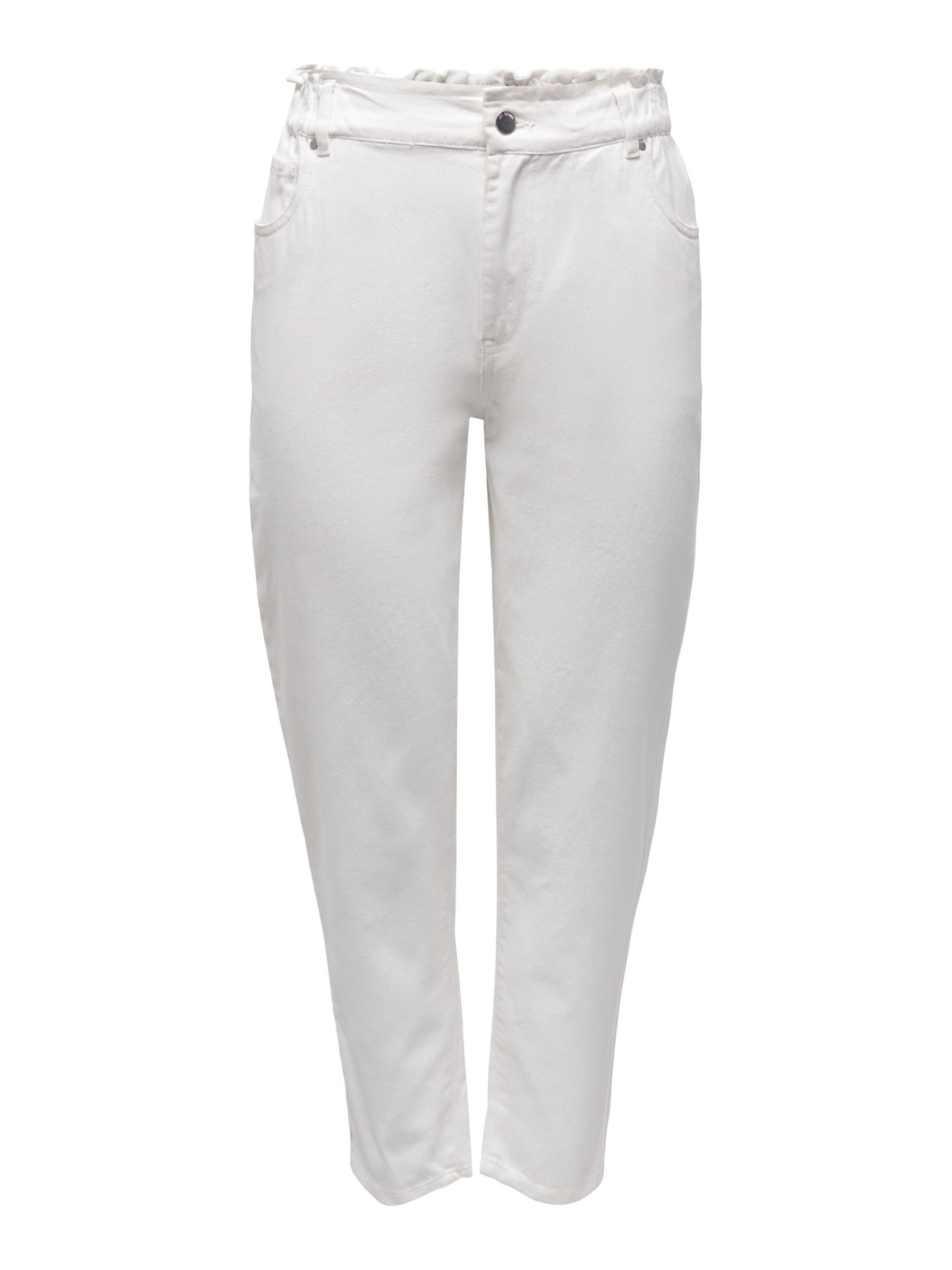 Тканевые брюки JACQUELINE de YONG Cropped Stoff mit Elastischem Bund JDYZIZZY, белый jacqueline baird súplicas de um coração