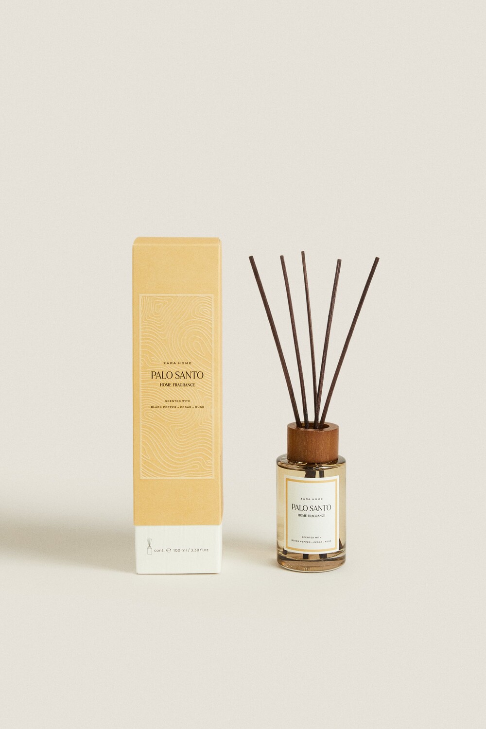 

(100 мл) palo santo reed diffuser Zara, ясень