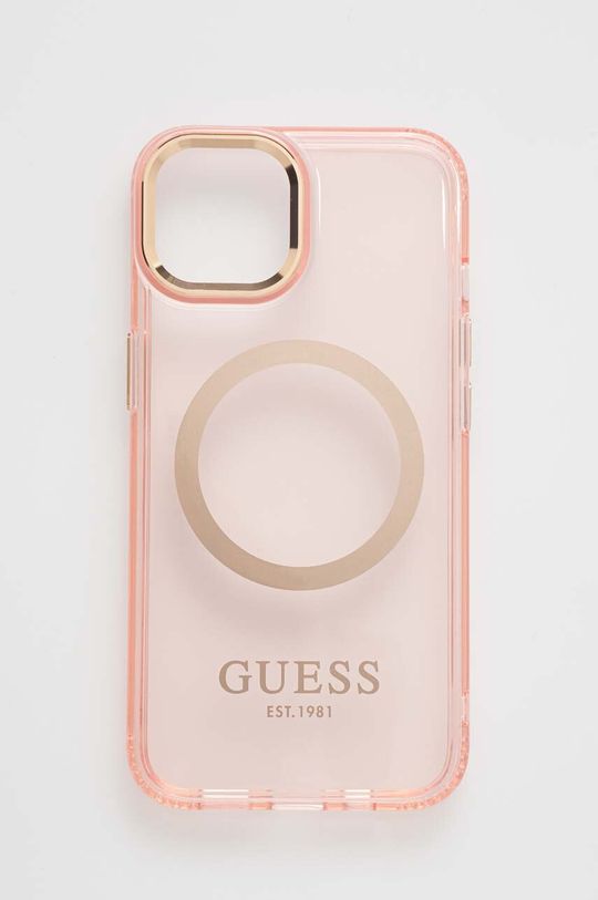 Чехол для телефона iPhone 14 6,1 дюйма Guess, розовый