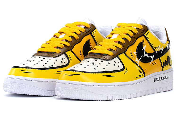 

Кроссовки Nike Air Force 1, черный / желтый