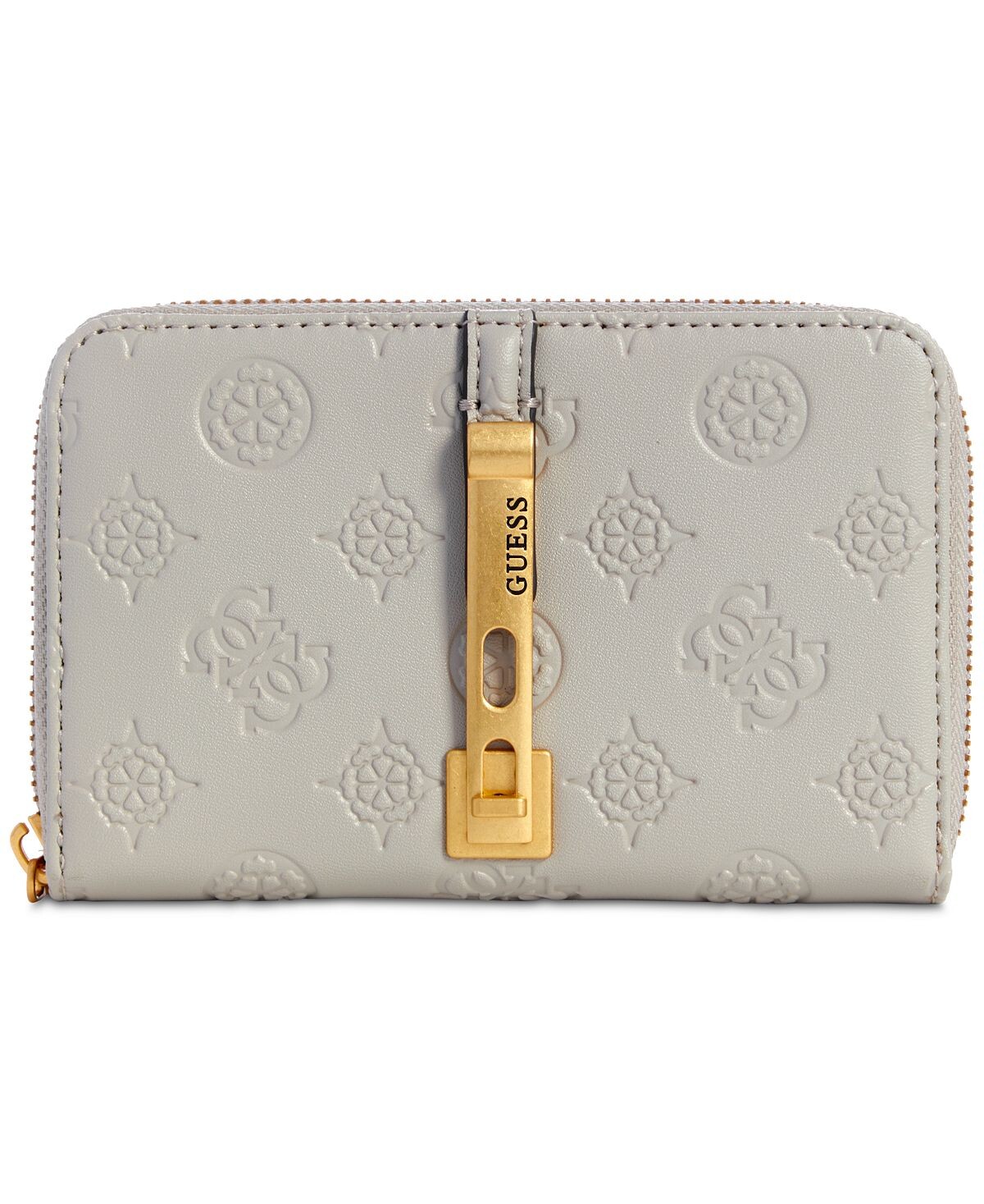 

Средний кошелек James на молнии с логотипом GUESS