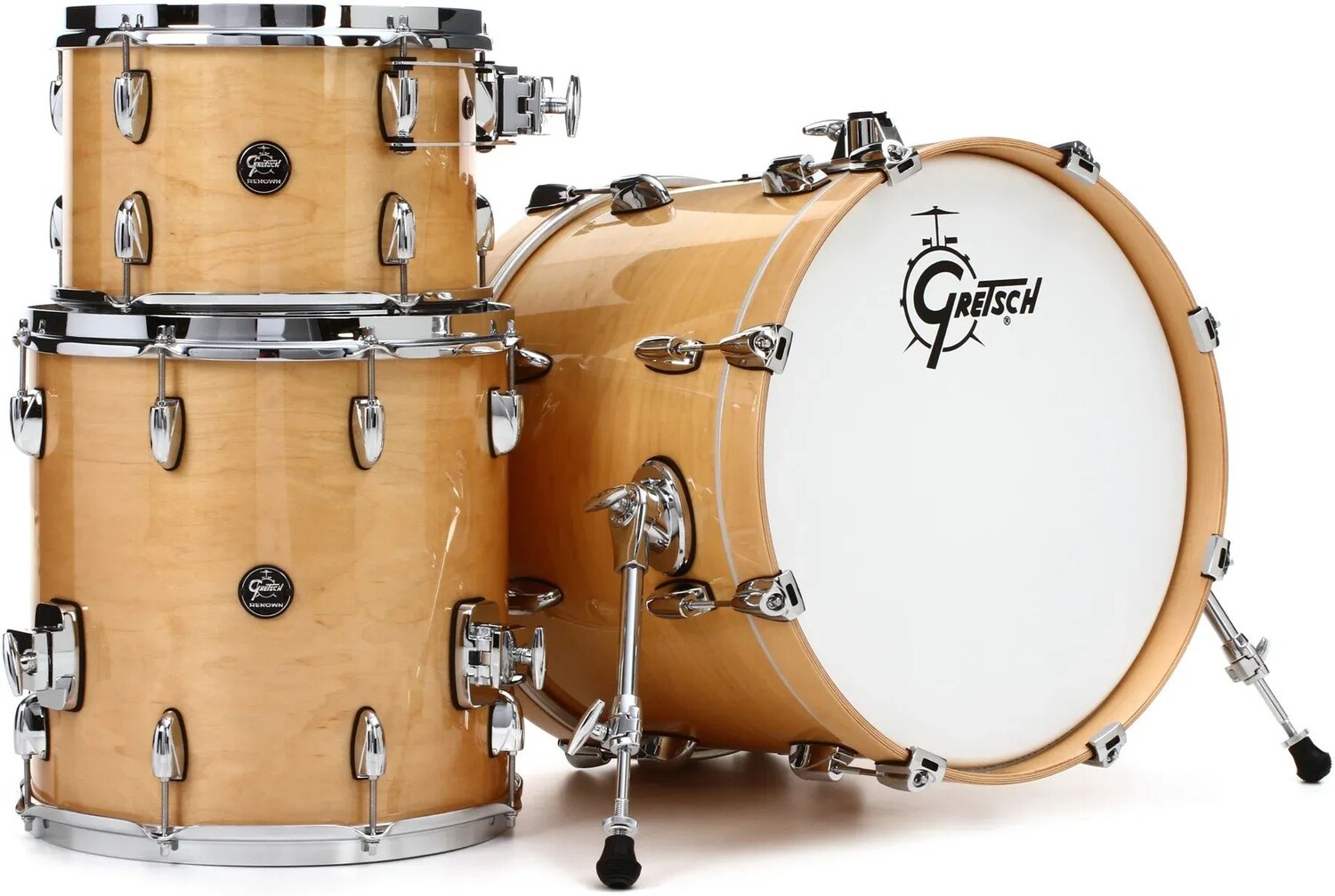 

Gretsch Drums Renown RN2-J483 Набор из 3 предметов — глянцевый натуральный