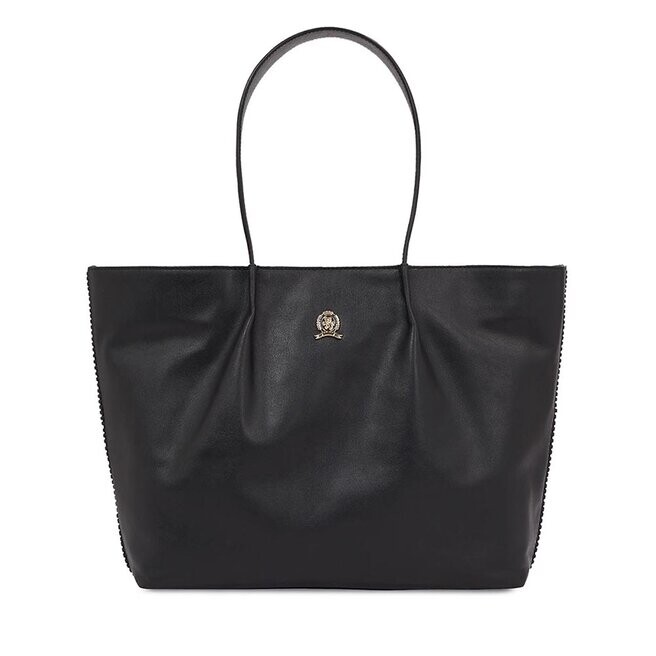 

Сумка-шоппер Tommy Hilfiger CrestLeather Tote, черный