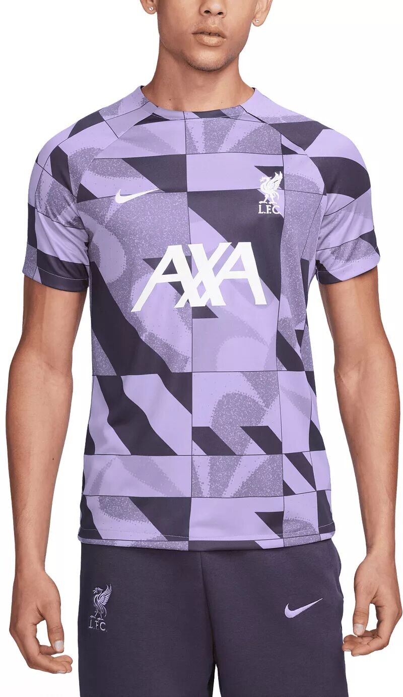 

Джерси Nike Liverpool FC 2023 Purple Third Prematch Джерси