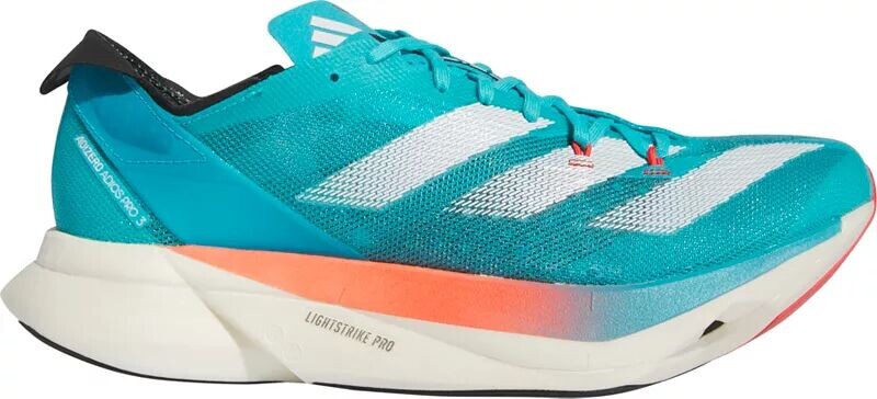 

Женские кроссовки Adidas Adizero Adios Pro 3, голубой/белый