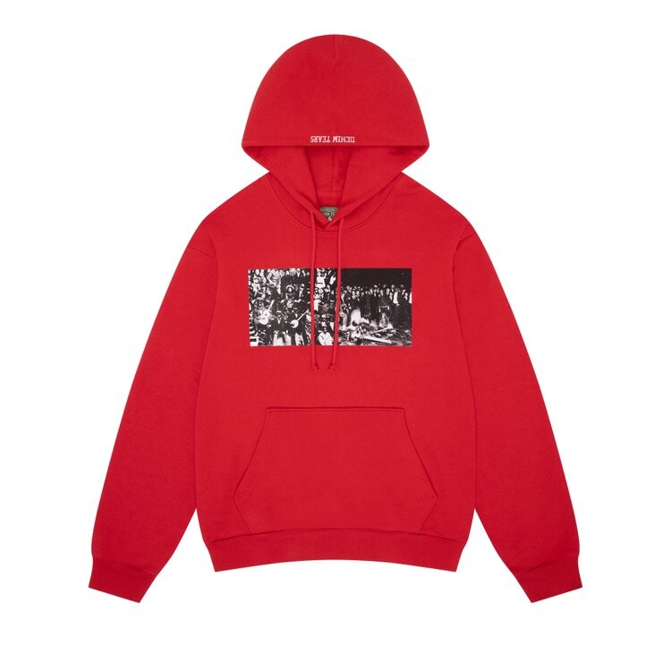 

Худи Denim Tears x Arthur Jafa Black Entertainment Hoodie, красный