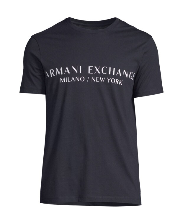 

Футболка Armani Exchange, темно-синий