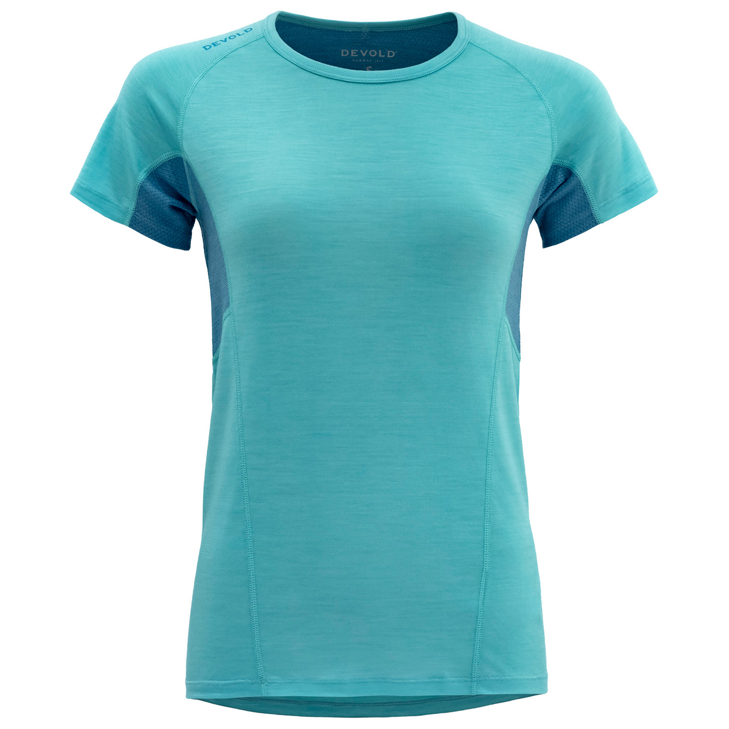Рубашка из мериноса Devold Women's Running Merino 130 T Shirt, цвет Tropical