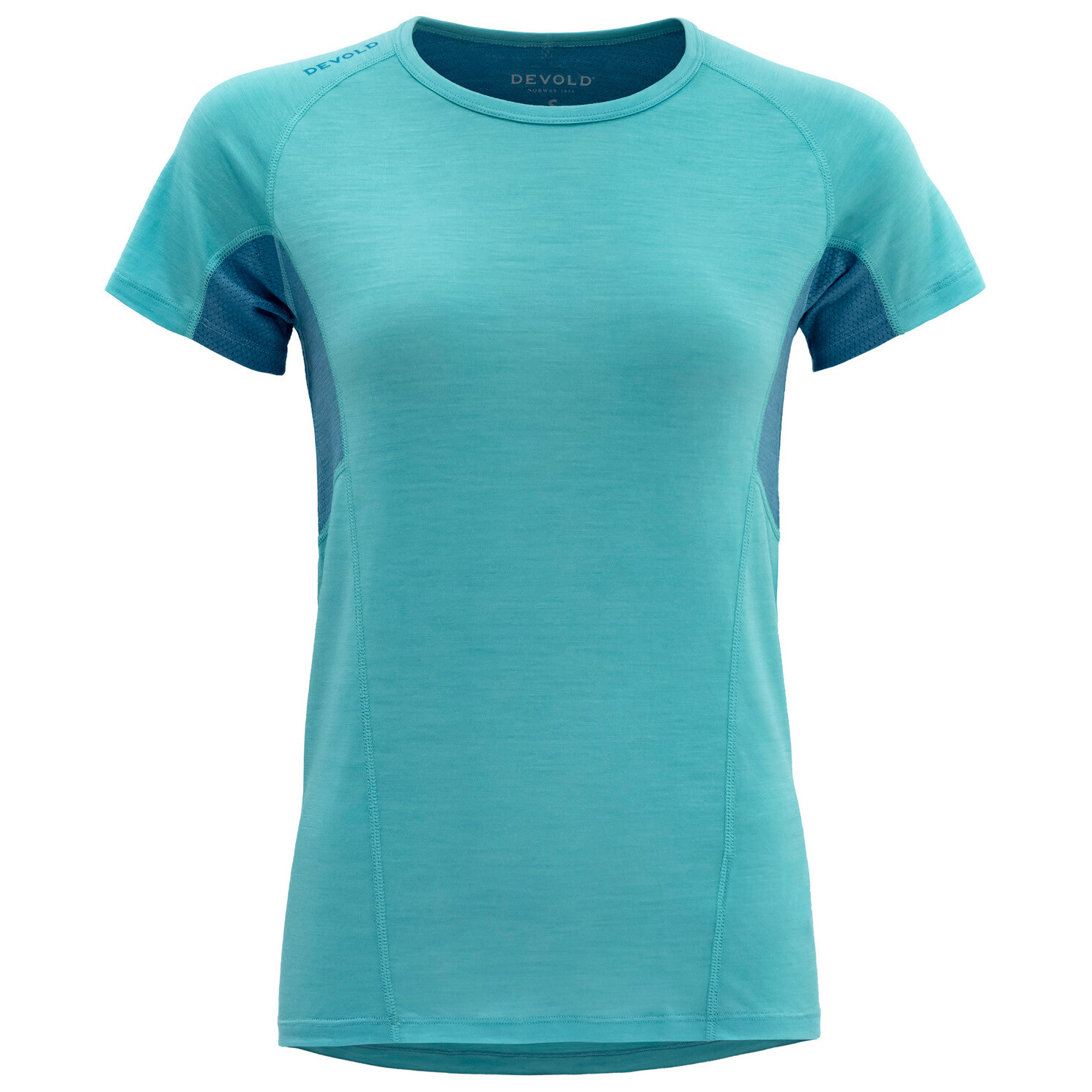 

Рубашка из мериноса Devold Women's Running Merino 130 T Shirt, цвет Tropical