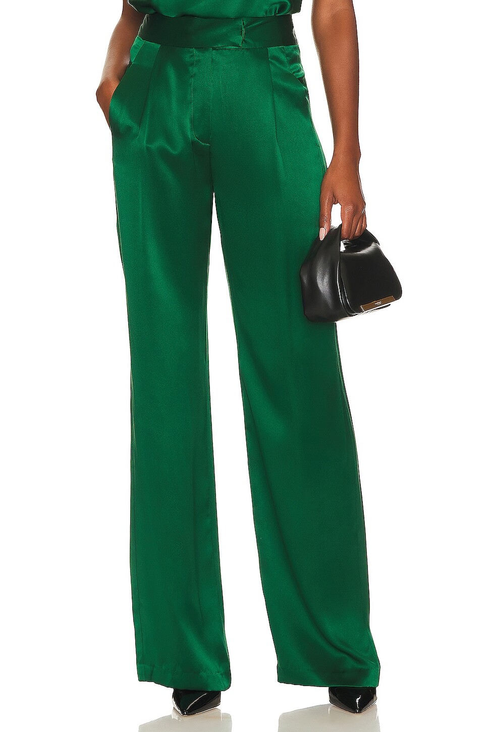 

Брюки The Sei Wide Leg Trouser, цвет Pine