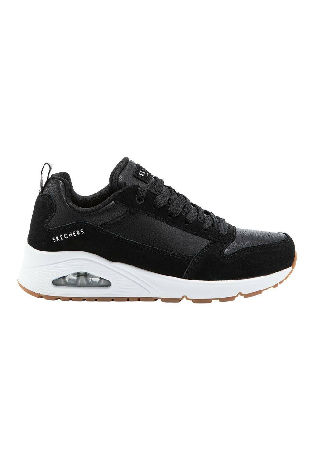 

Низкие кеды Uno Solid Air 155132-Blk Skechers, черный