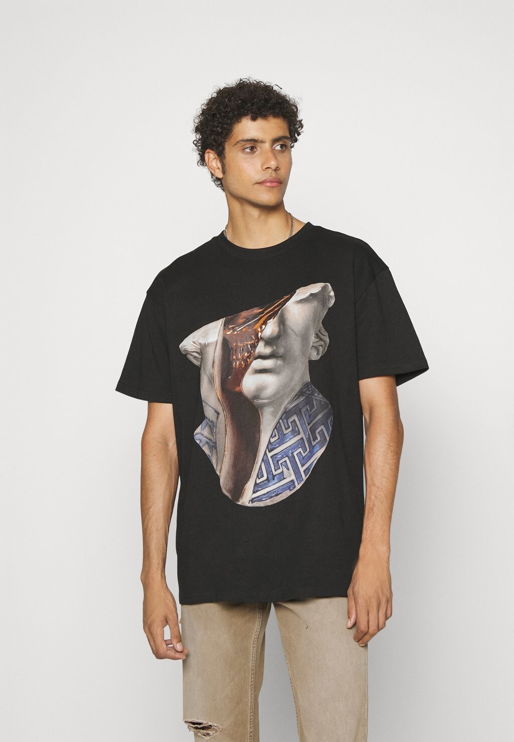 

Футболка с принтом IREZUMI OVERSIZED TEE UNISEX Forgotten Faces, черный