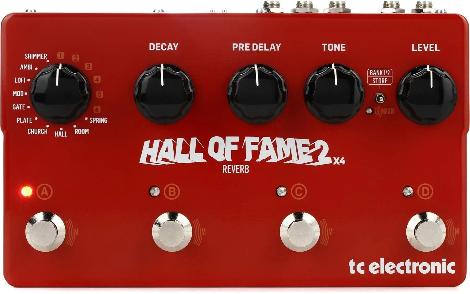 

Педаль реверберации TC Electronic Hall Of Fame 2 x4