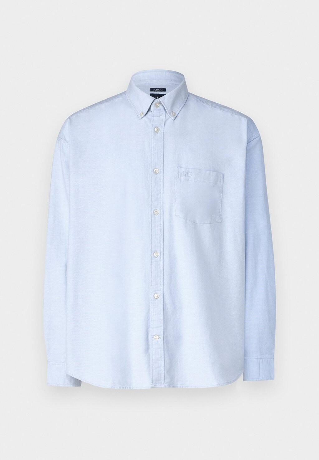 

Рубашка Standard Fit Oxford Logo GAP, светло-голубая