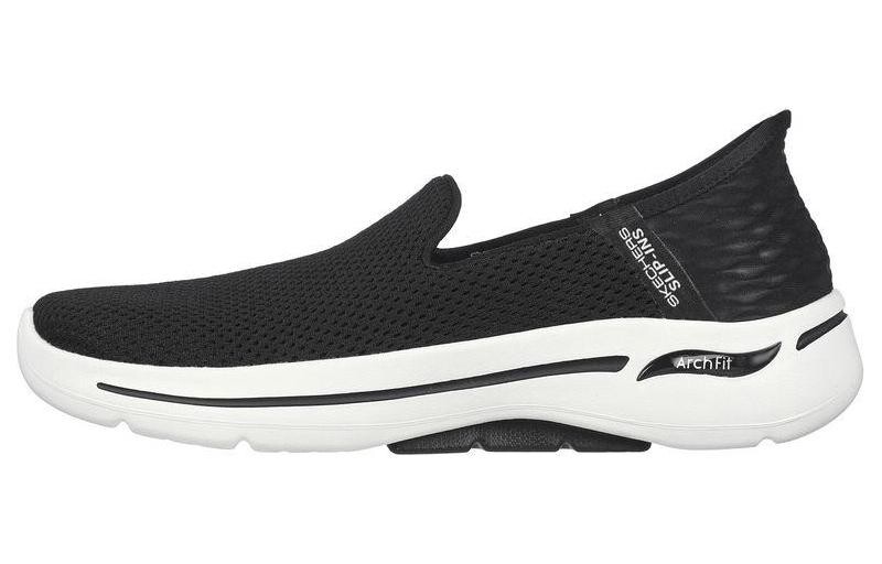

Кроссовки Go Walk Arch Fit Lifestyle женские с низким верхом черного цвета Skechers