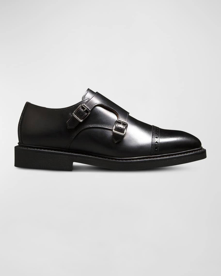 

Мужские кожаные лоферы Charles с двумя ремешками Monk Strap Allen Edmonds