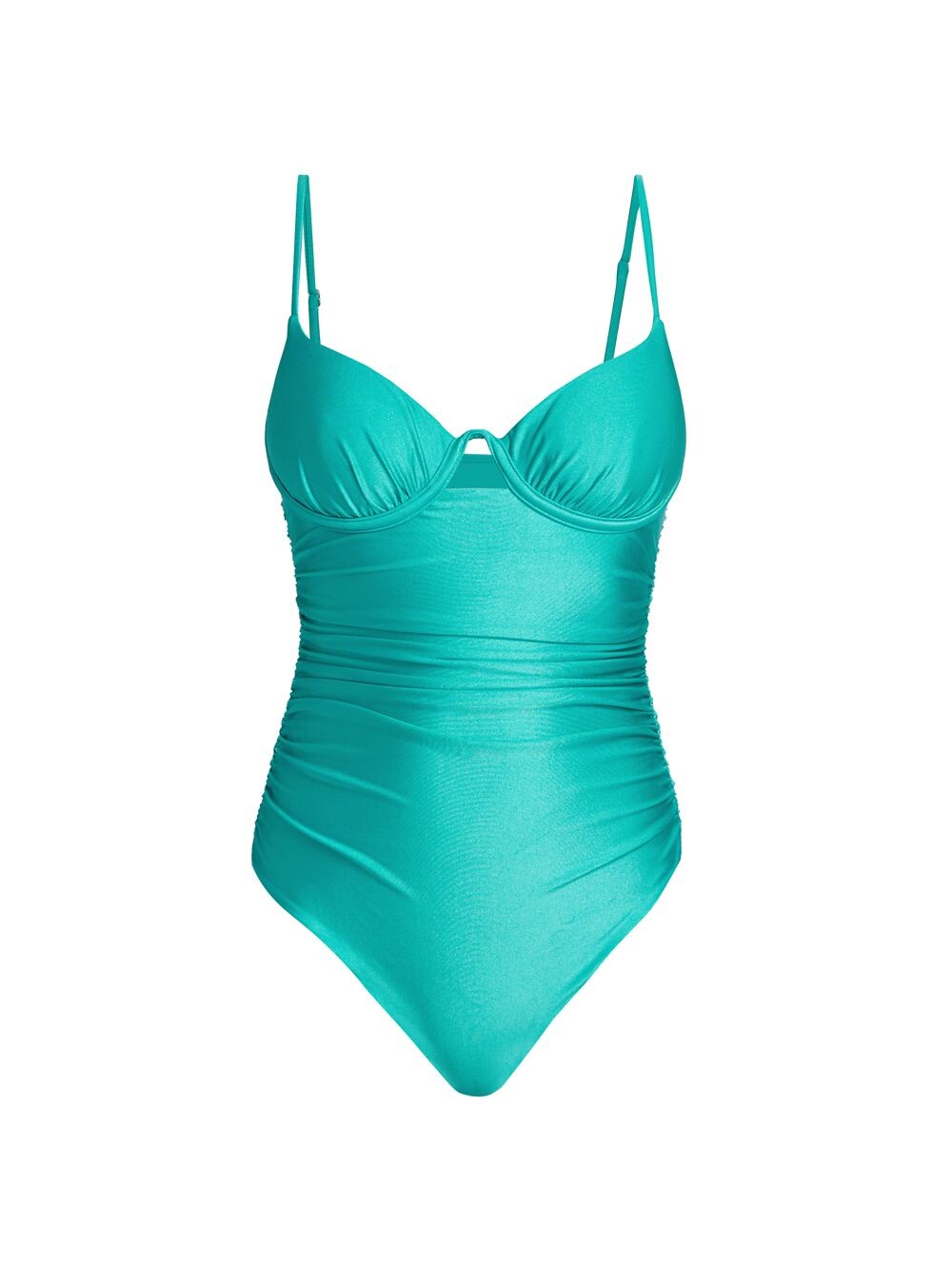 

Слитный купальник Laine Bustier SIMKHAI, синий