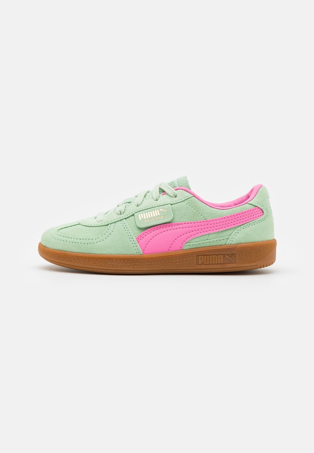 

Низкие кроссовки Palermo Unisex Puma, цвет fresh mint/fast pink