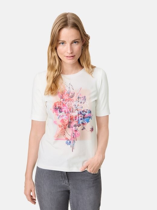 

Рубашка с коротким рукавом Gerry Weber, белый
