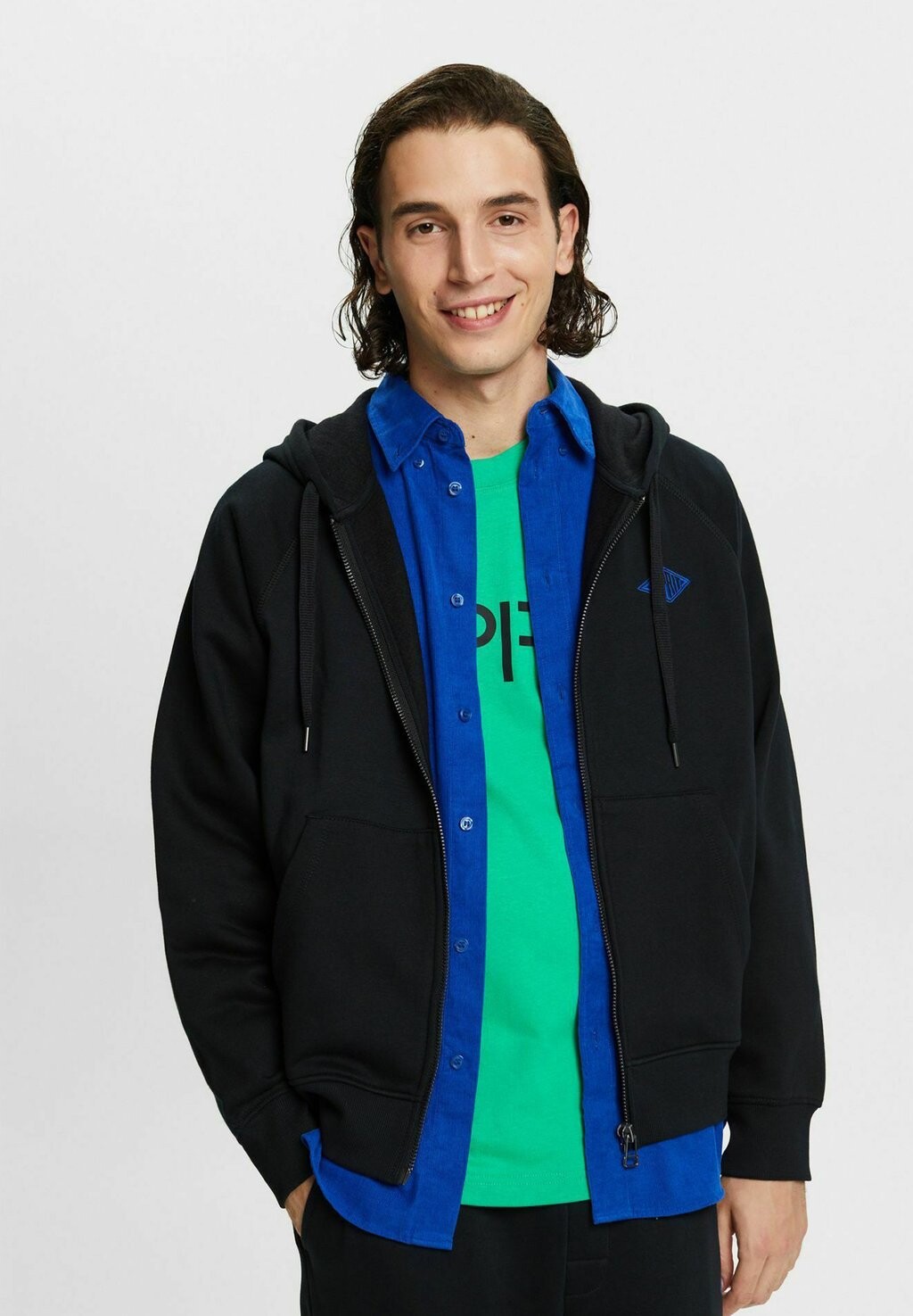

Толстовка на молнии Esprit, черный