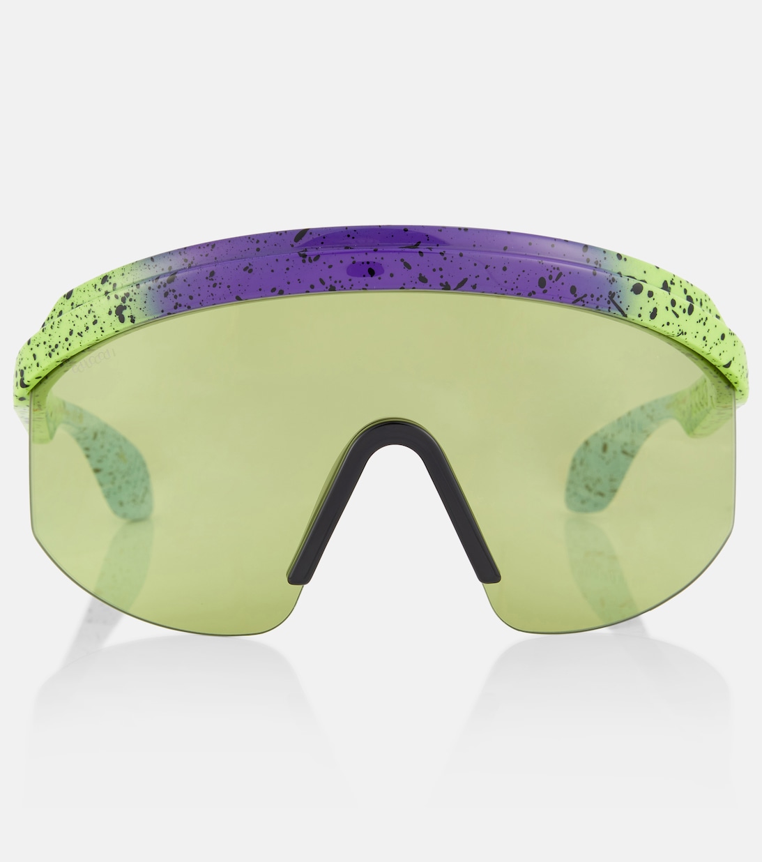 Солнцезащитные очки-маски Gucci, разноцветный