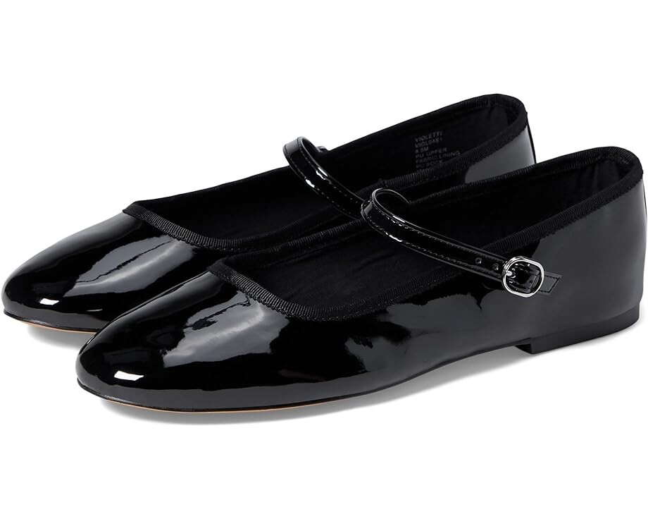 

Балетки Steve Madden Violette Flat, цвет Black Patent